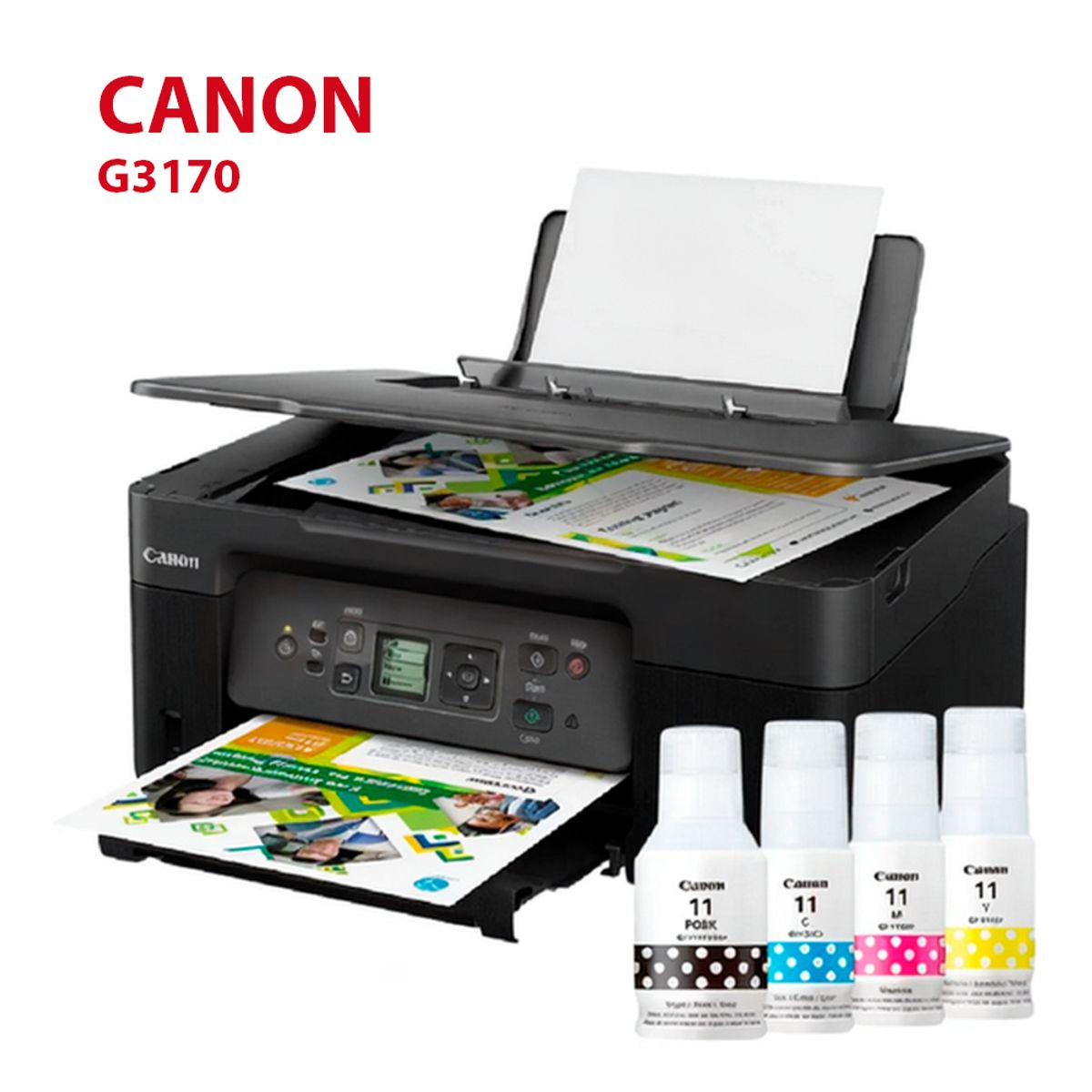 CANON - Impresora multifuncional canon pixma G3170