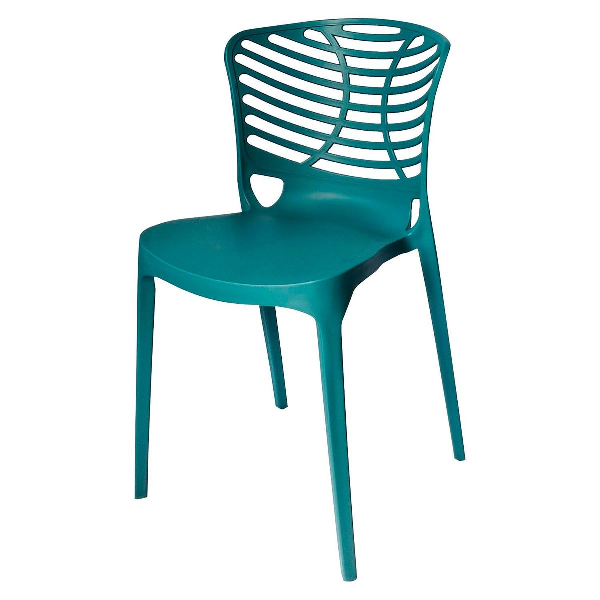 ARKIMUEBLES - Silla de polipropileno modelo Florence cobalto - set x 2 sillas