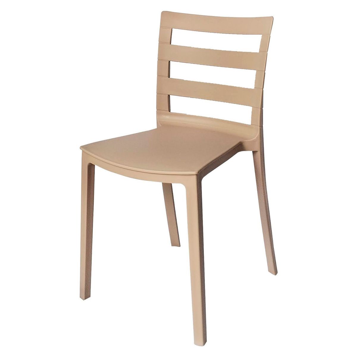 ARKIMUEBLES - Silla de polipropileno modelo Antonella arena - set x 2 sillas