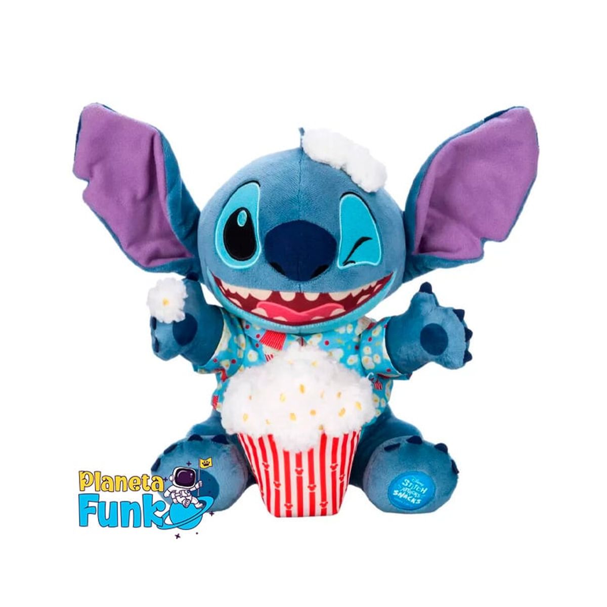 FUNKO - PELUCHE STITCH CON POP CORN DISNEY SNACKS