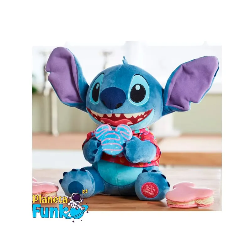 FUNKO - PELUCHE STITCH CON MACARON DISNEY SNACKS