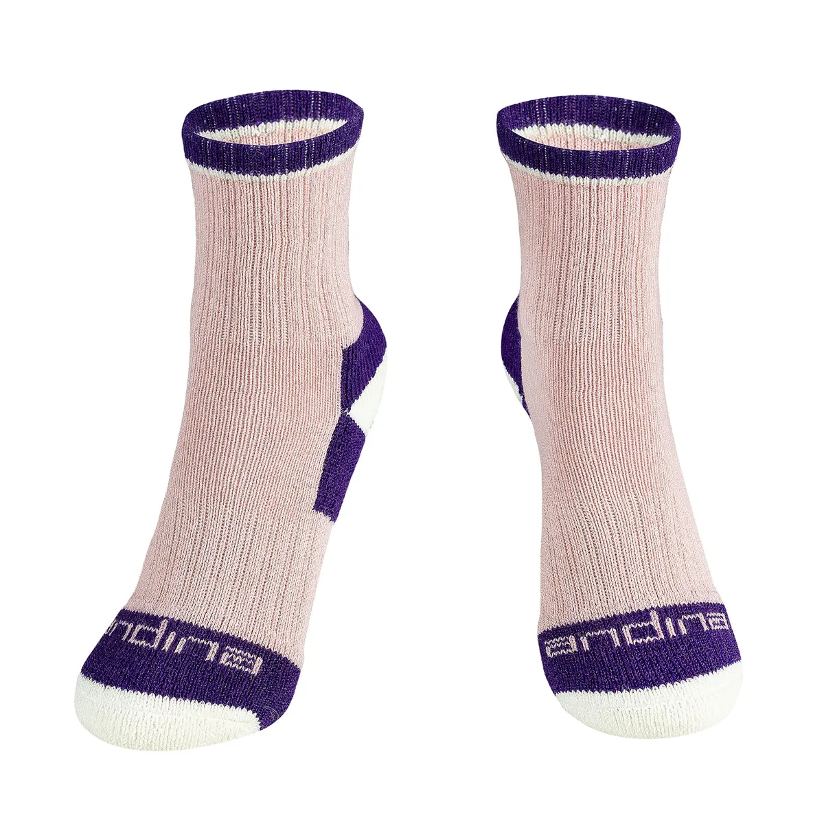 SILVERA NANOTECH - Medias para niños niñas de alpaca merino trekking expediciones viajes