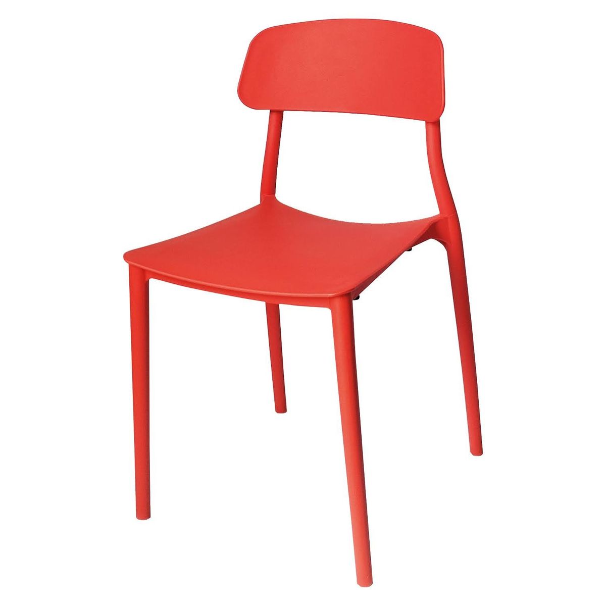 ARKIMUEBLES - Silla de polipropileno modelo Alisson rojo - set x 2 sillas