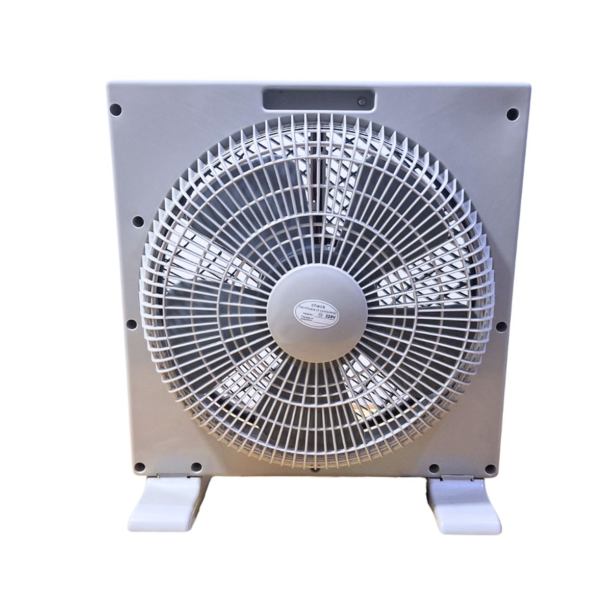 EVERBEST - Ventilador Cuadrado de Mesa 12 Pulgadas 3 Velocidades con Timer