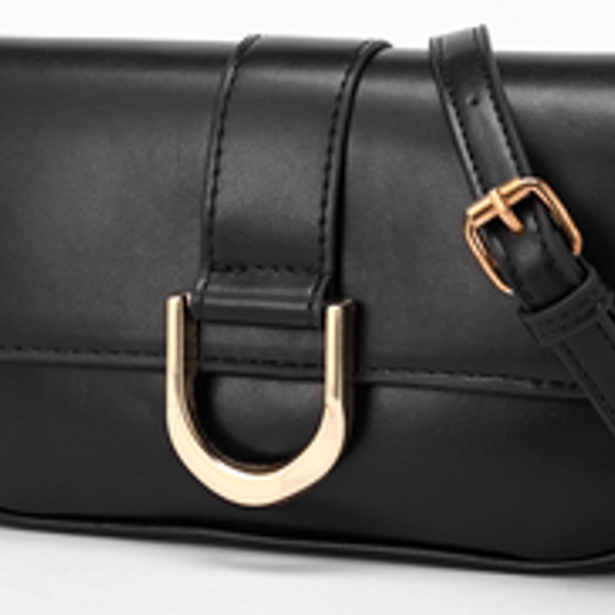 SIIHENRRY - Siihenrry - Bolso de Cuero Vegano Mate DJB-0119-BK Negro