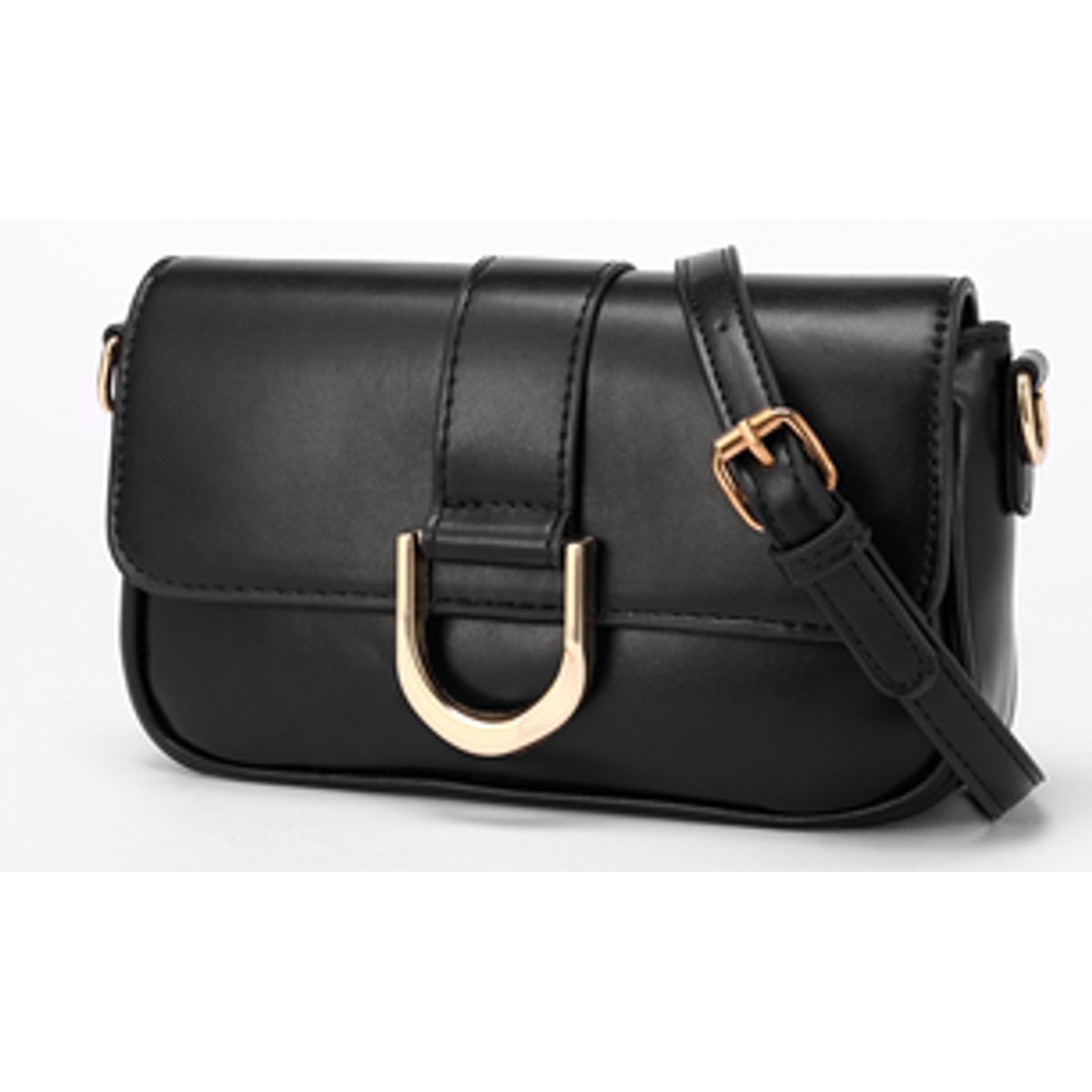 SIIHENRRY - Siihenrry - Bolso de Cuero Vegano Mate DJB-0119-BK Negro