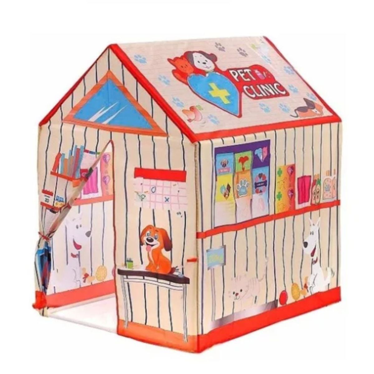GENERICO - Casita Carpa Infantil Veterinaria Juego Pet