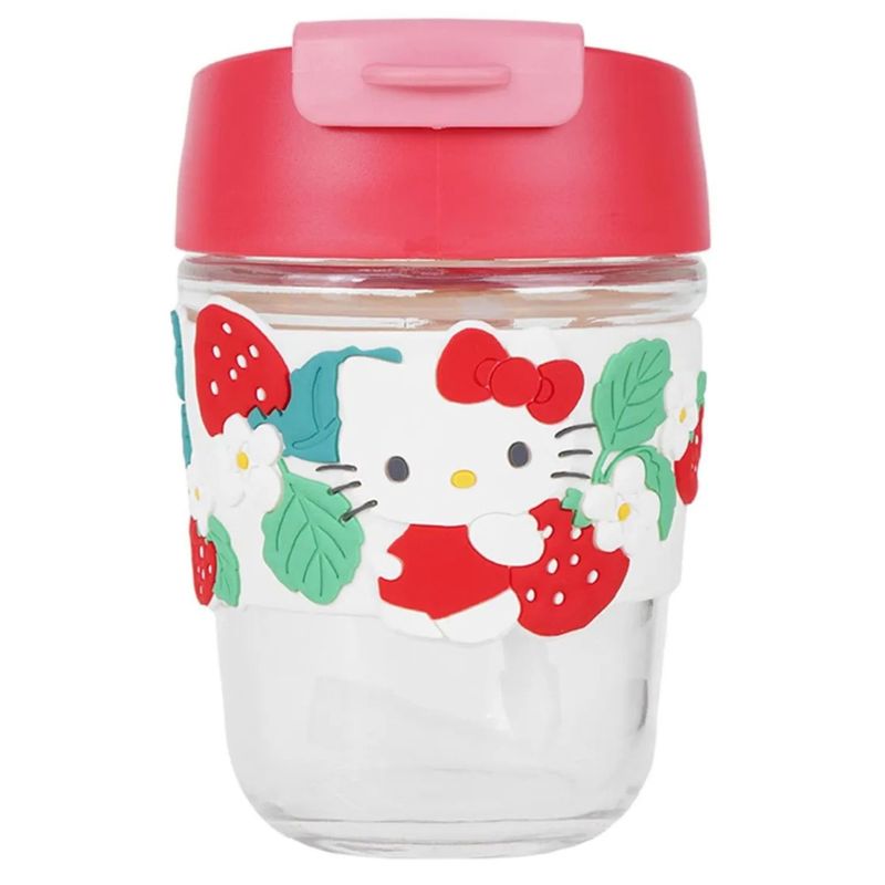 SANRIO - Vaso de Vidrio Hello Kitty 350 ml