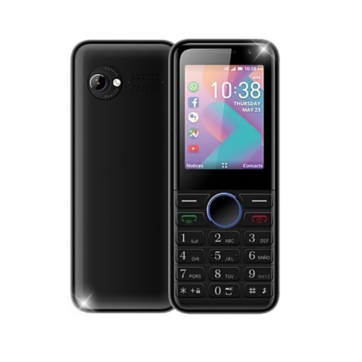 IPRO - CELULAR IPRO  KAIOS 3G BLACK DS PNK2