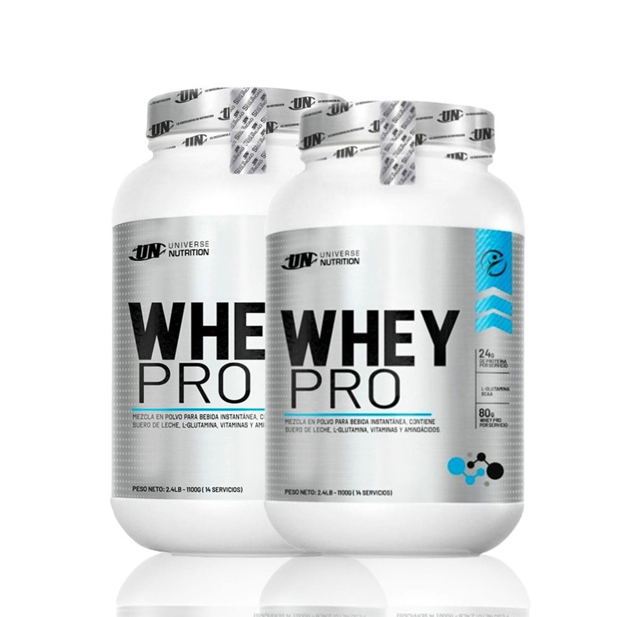 UNIVERSE NUTRITION - Whey Pro 1.1 kg Chocolate Pack X2