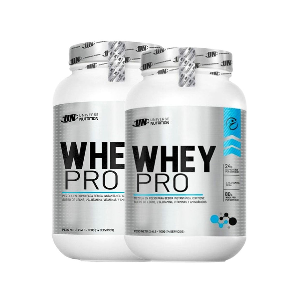 UNIVERSE NUTRITION - Whey Pro 1.1 kg Chocolate Pack X2