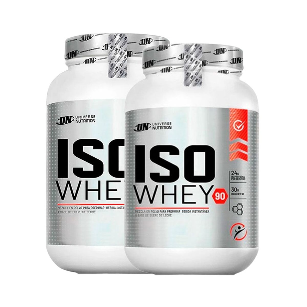 UNIVERSE NUTRITION - Iso Whey 90 de 1.1 kg Vainilla X2