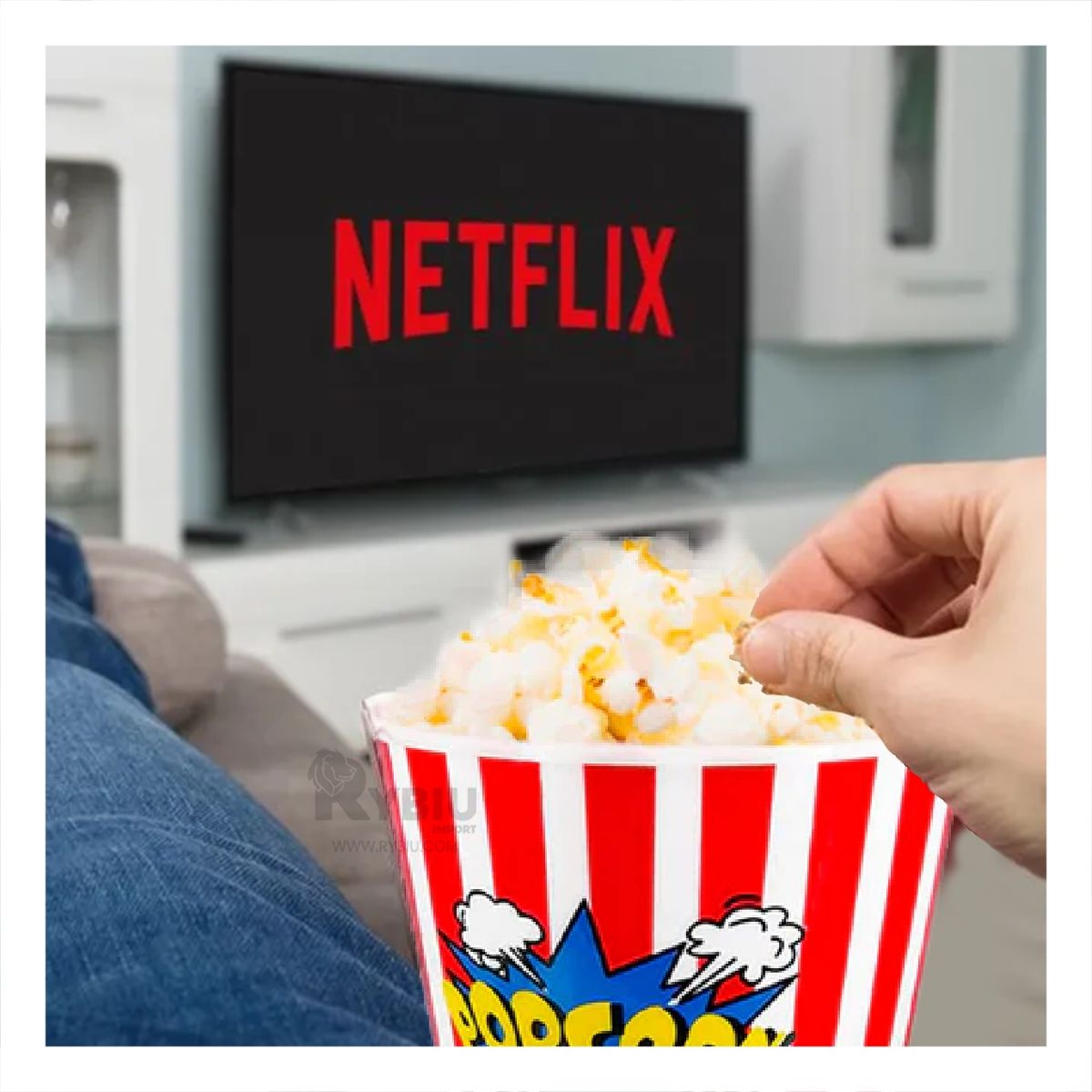 RYBIU IMPORT - Pack3 Balde Dinamico para Popcorn en Rojo Y+Gift MiniAgenda