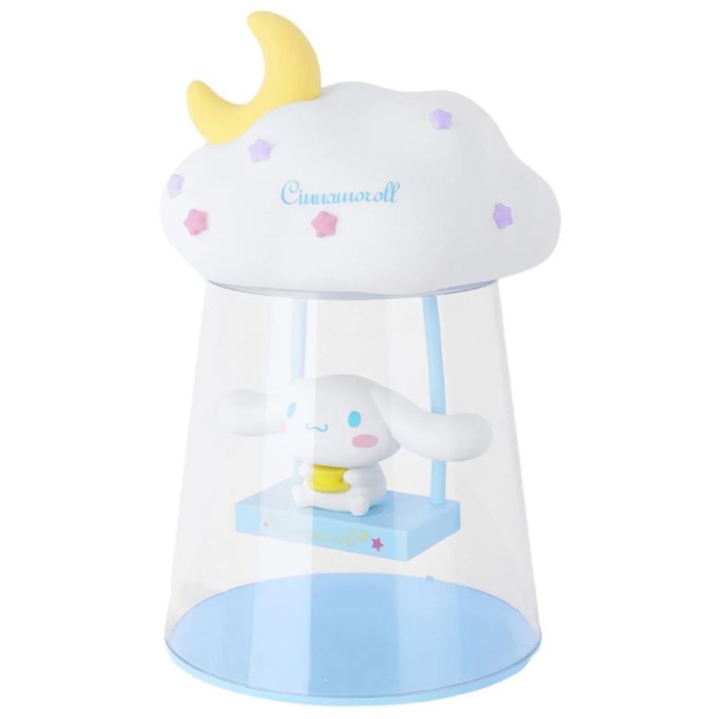 SANRIO - Lámpara Nocturna Cinnamoroll Sanrio 3D Recargable - Luz Blanca