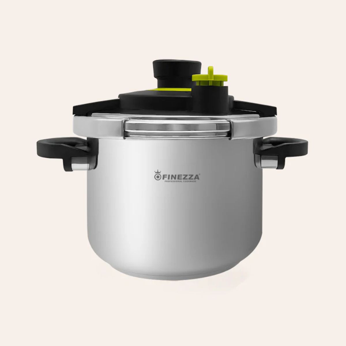 FINEZZA - Olla a presión 6L de acero inoxidable FZ-856AP