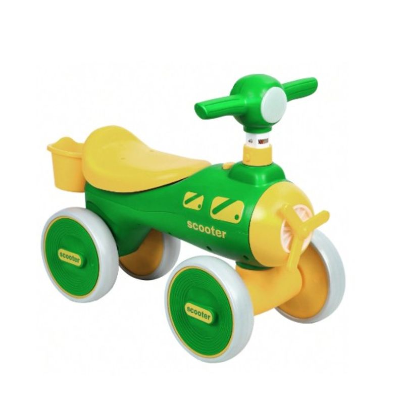 GENERICO - Scooter De Equilibrio Para Niños Coche Sin Pedales - Verde
