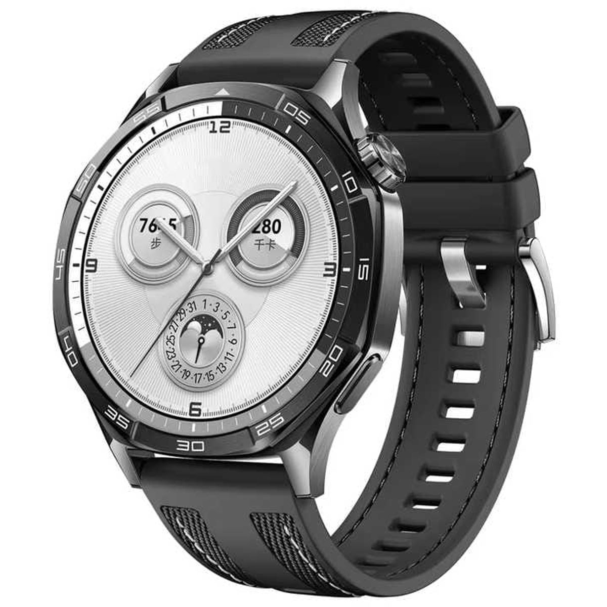 GENERICO - Correa 18 mm Silicona Para Watch Gt5-Gt5 Pro De 42-41mm negro