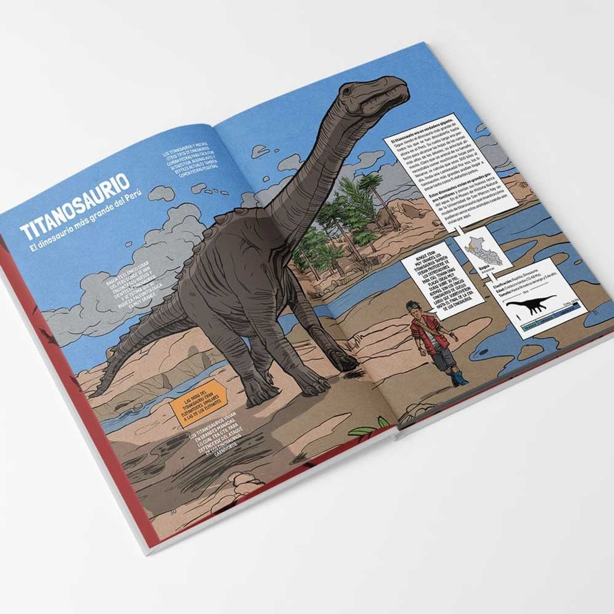 PICHONCITO - Dinosaurios y animales prehistóricos del Perú - Tapa Blanda