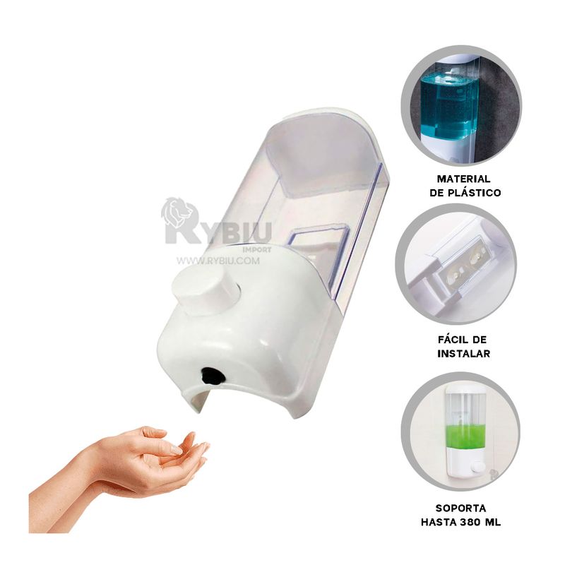 RYBIU IMPORT - Pack2 Frasco Funcional en Tono Blanco Y+Post-it Adhesivos