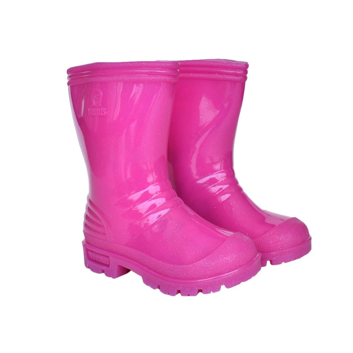 GENERICO - BOTAS DE LLUVIA MODELO CUTE BOOTS FUCSIA TALLAS 27 A 31