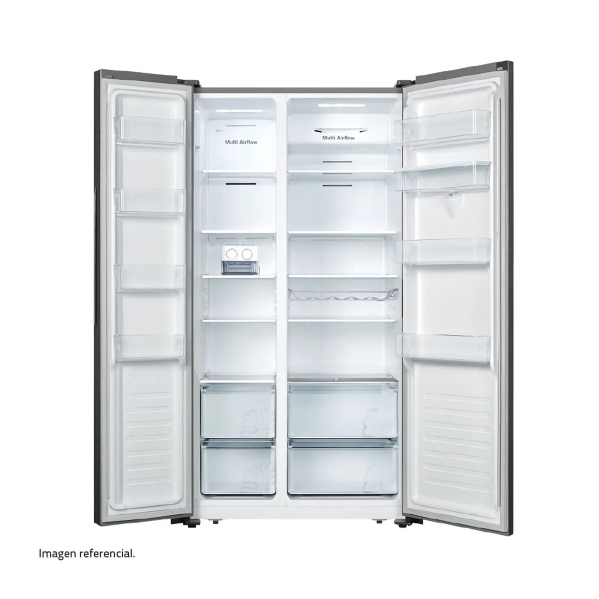 REFRIGERADORA INDURAMA SIDE BY SIDE NO FROST RI-788DI 508 L, marca INDURAMA - Foto 2