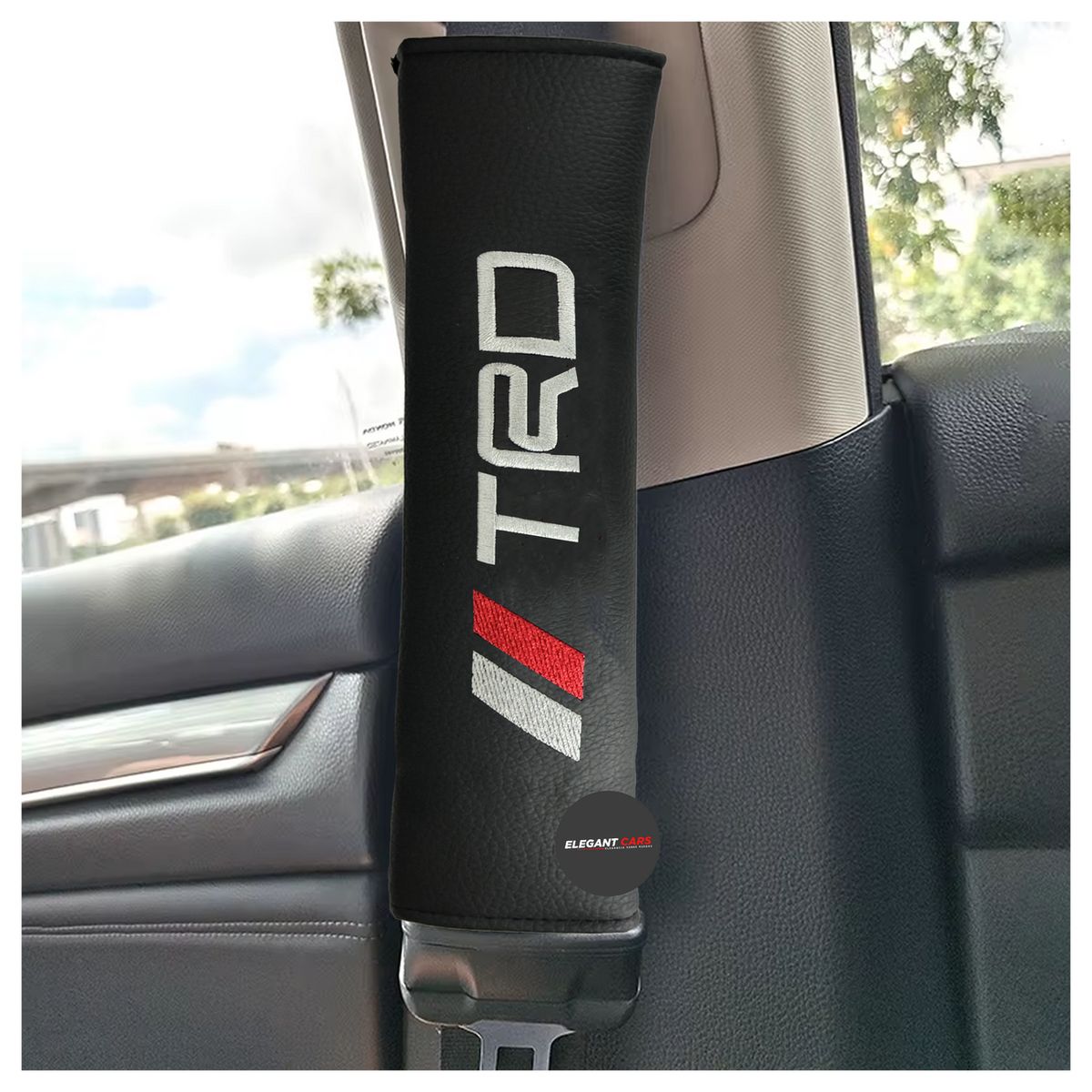 JET - Protector De Cinturón TRD Auto Camioneta 2pcs