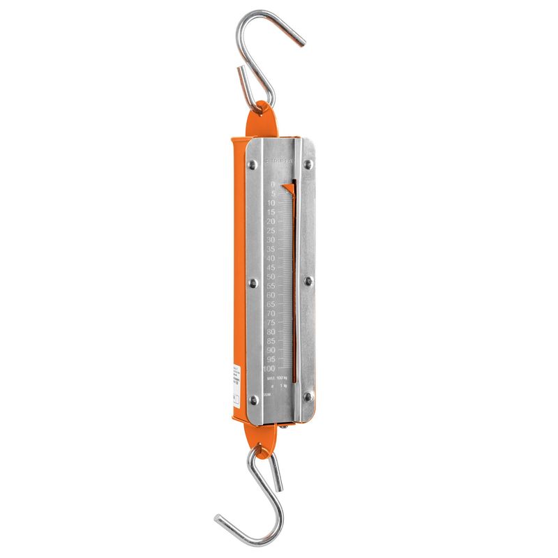 TRUPER - Báscula capacidad 100 kg romana de resorte, Truper