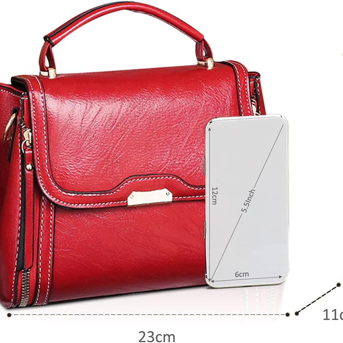 GENERICO - Makeway - Bolso Bandolera Casual para Mujer