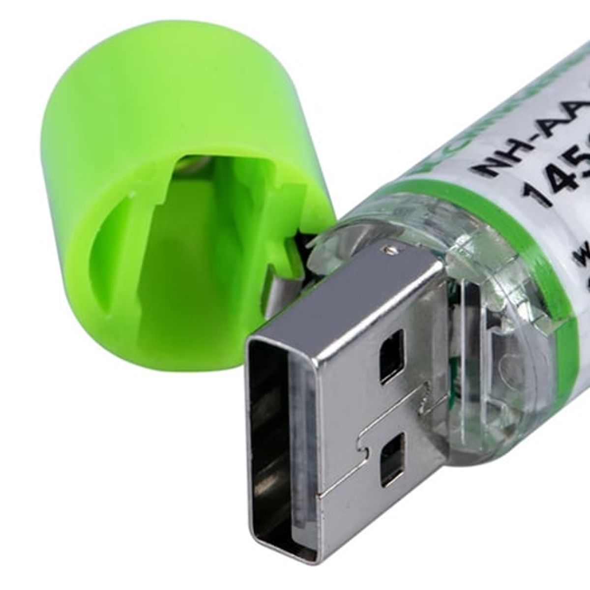 GENERICO - Pilas recargables AA de 15V con cable tipo C