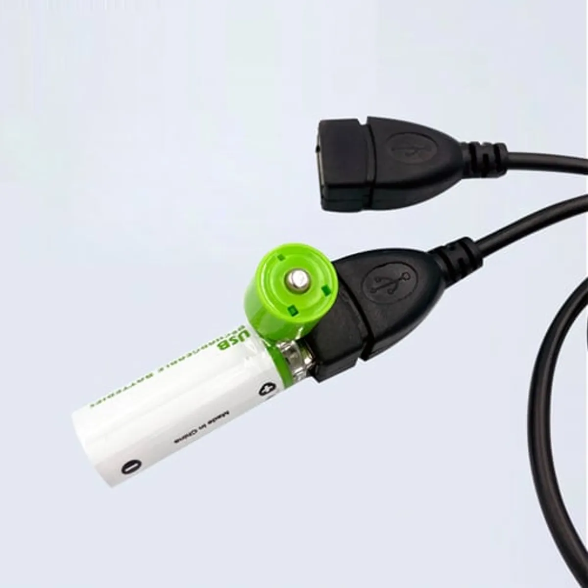 GENERICO - Pilas recargables AA de 15V con cable tipo C