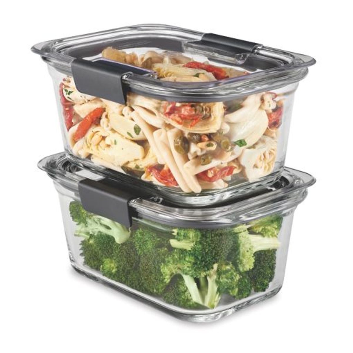 RUBBERMAID - Set de 2 herméticos de vidrio Brilliance Rubbermaid 2118309
