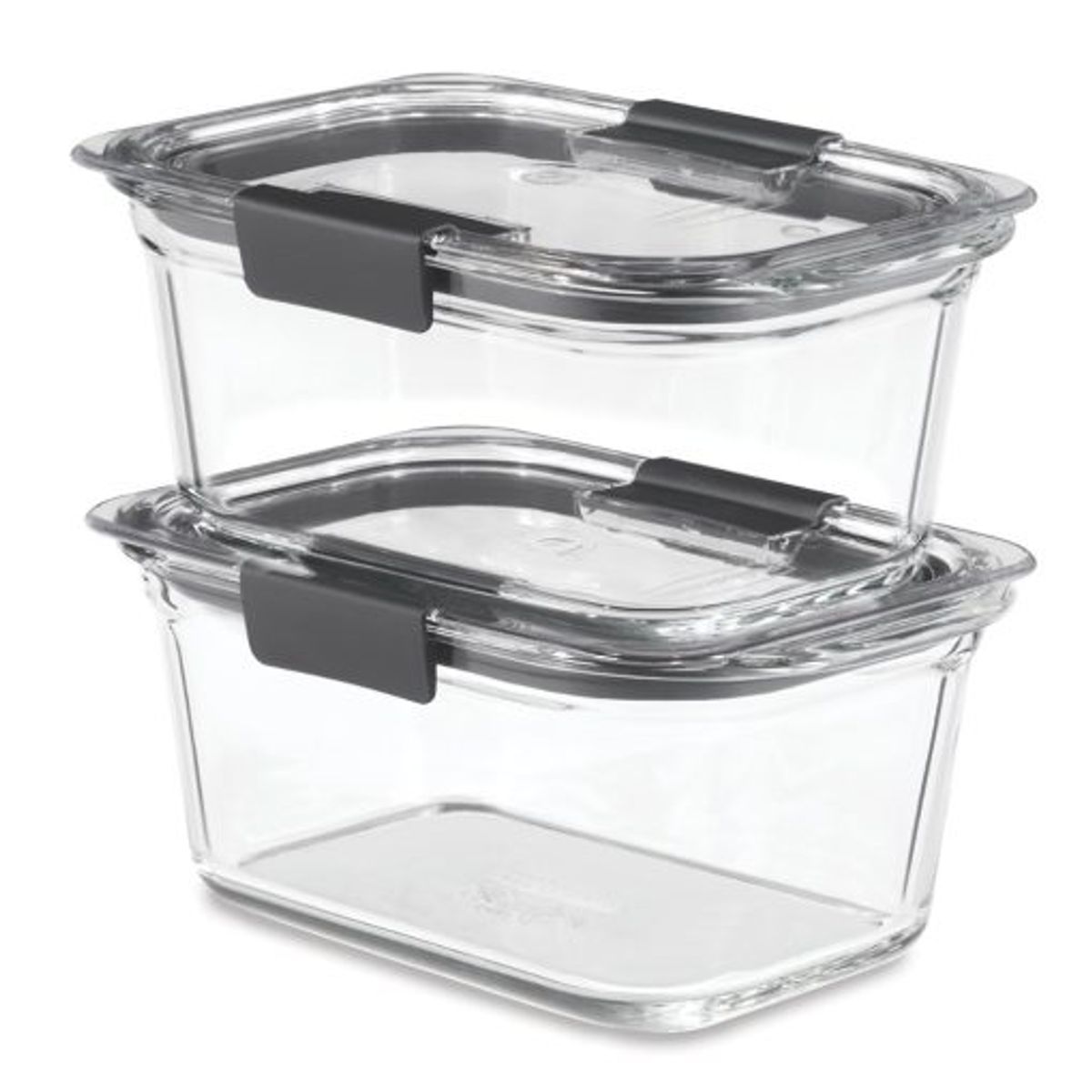 RUBBERMAID - Set de 2 herméticos de vidrio Brilliance Rubbermaid 2118309