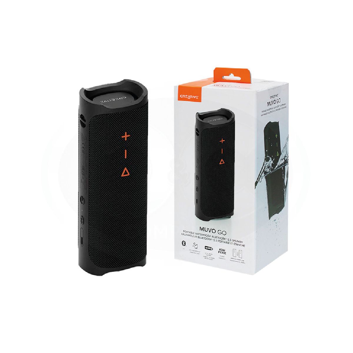 CREATIVE - Parlante Creative Muvo GO Bluetooth 20w 18h ipx7 Negro