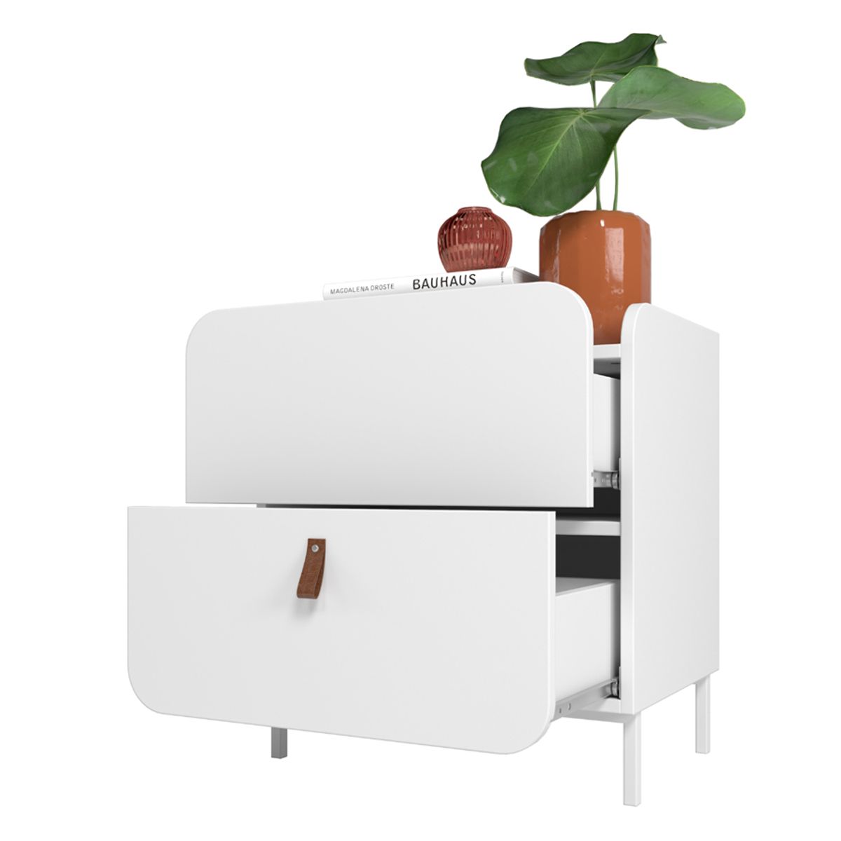 BRV MOVEIS - Mesa Auxiliar Rumi 0555x037x05 - Blanco