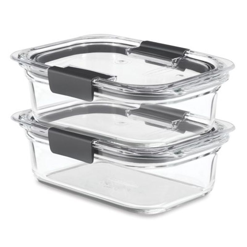 RUBBERMAID - Set de 2 herméticos Brilliance Rubbermaid 2118306