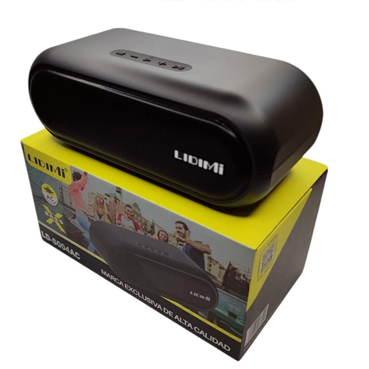 LIDIMI - Parlante Lidimi  LD-S004AC Bluetooth Recargable y a Corriente Directa