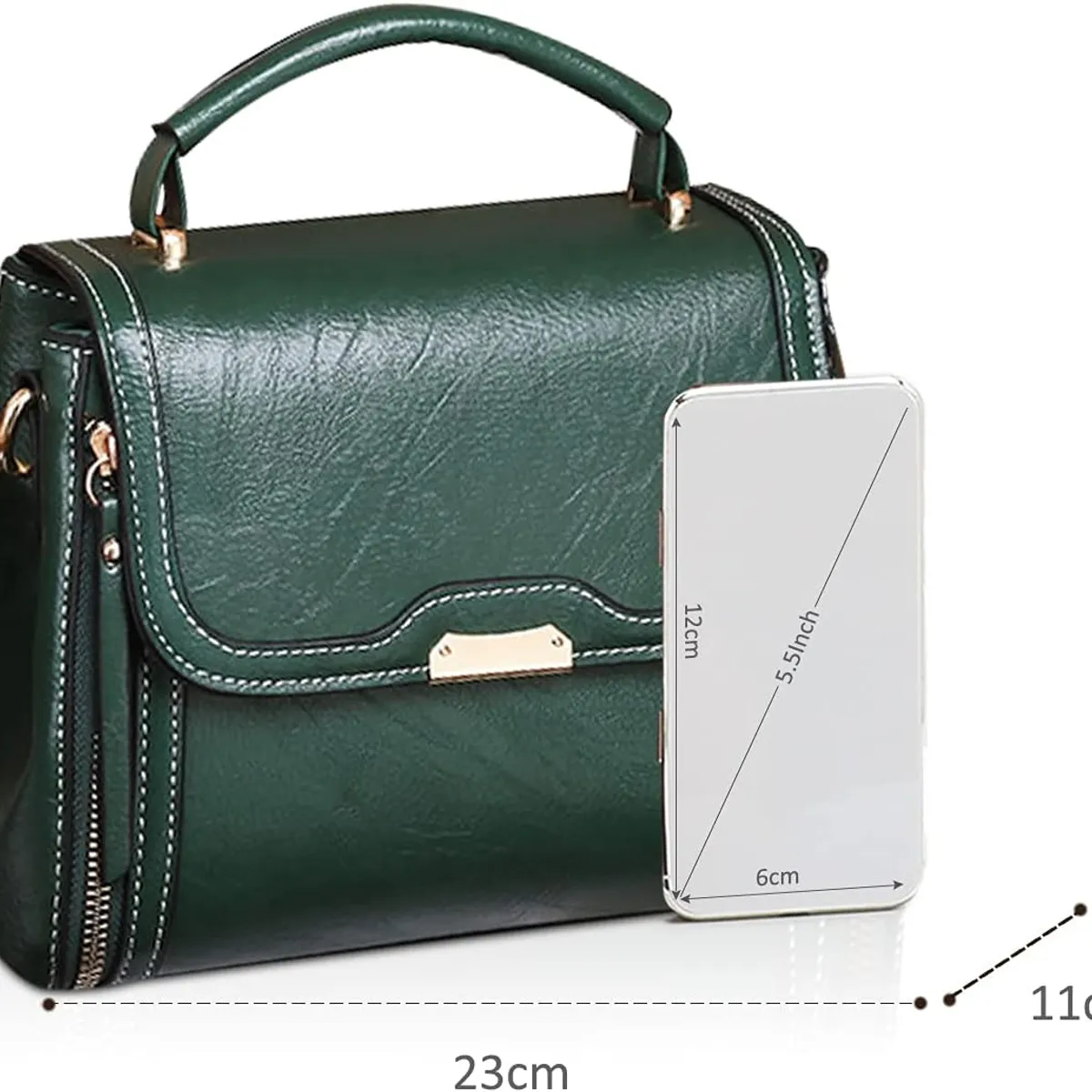 GENERICO - Makeway - Bolso Bandolera Casual para Mujer