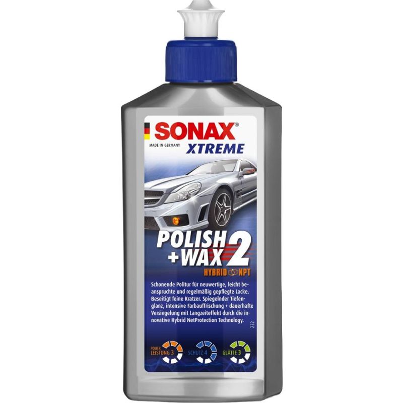 SONAX - CERA & POLISH NANOPRO 2 SONAX XTREME 250 ML