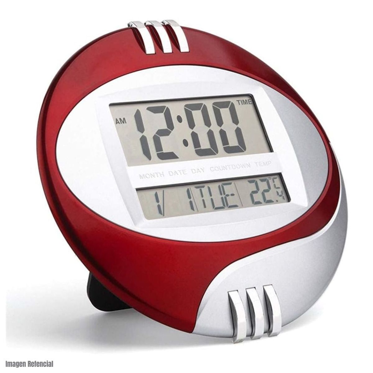 GENERICO - Reloj Circular Digital de Pared