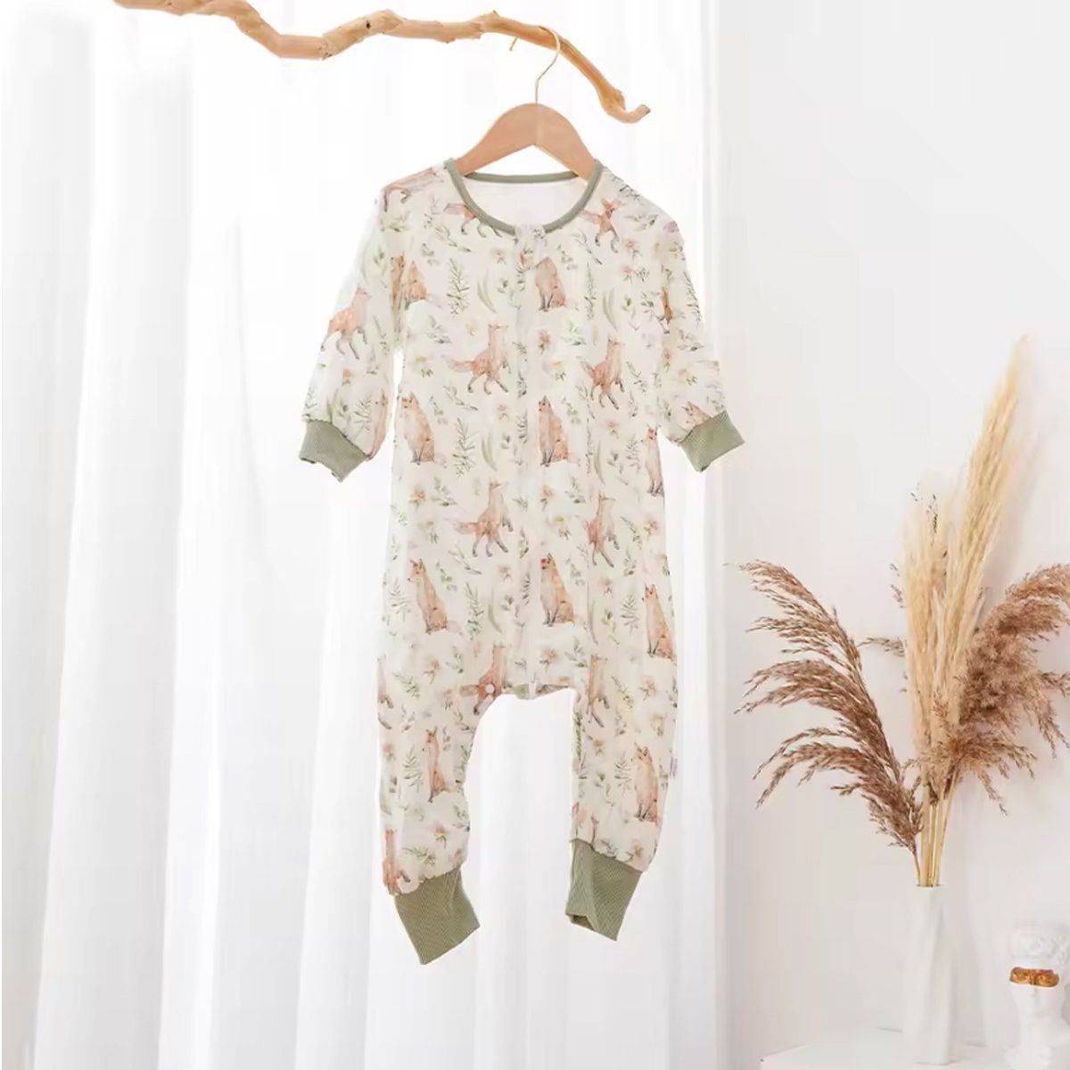 GENERICO - Pijama Saco de Dormir Muselina Talla S (9 a 18 meses)