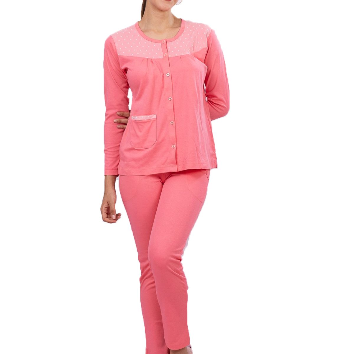 KYM MULTIUSOS - Pijama Algodón Mujer