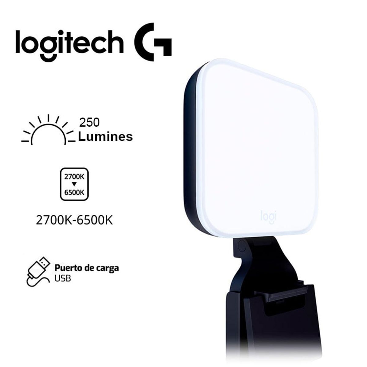 LOGITECH - Logitech Litra Glow  Luz LED Profesional para Streaming