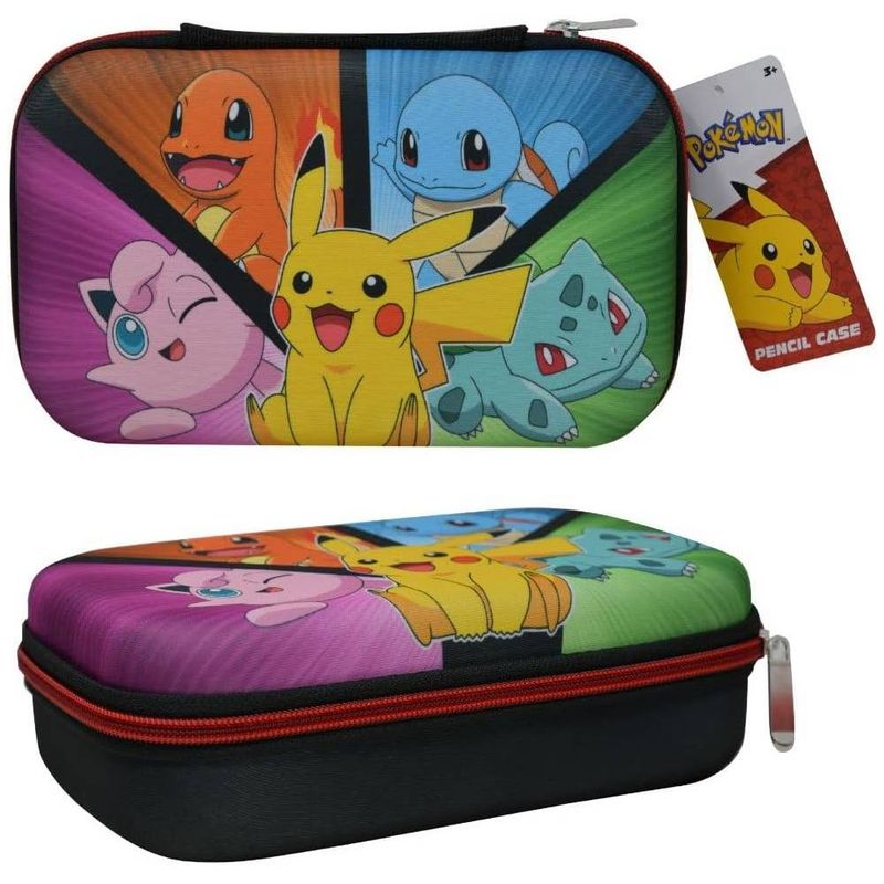 POKEMON - Cartuchera Pokemon tapa dura licenciado