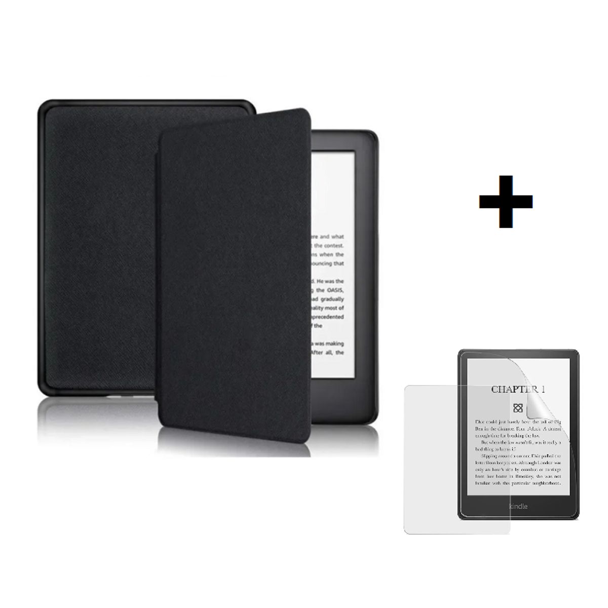 A BRAND - FUNDA CASE PROTECTOR KINDLE 11va gen 2024 y 2022 de 6 pulgadas y mica