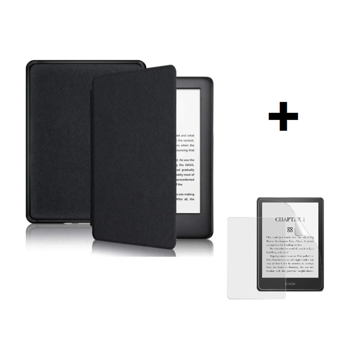 A BRAND - FUNDA CASE PROTECTOR KINDLE 11va gen 2024 y 2022 de 6 pulgadas y mica