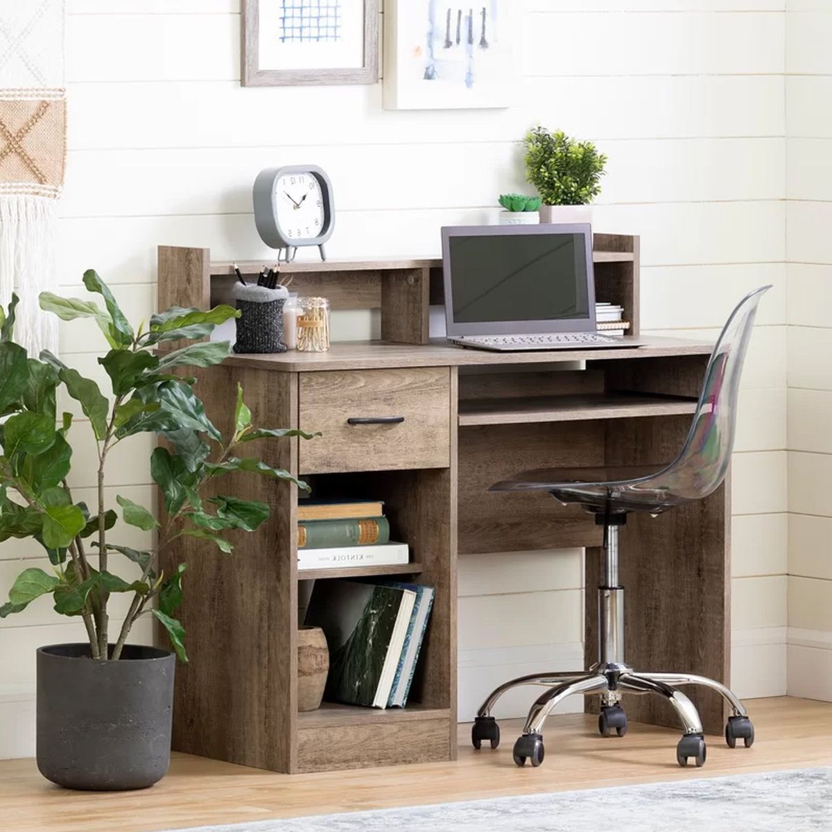 GENERICO - Escritorio Multifuncional Cohe Coñac 1m