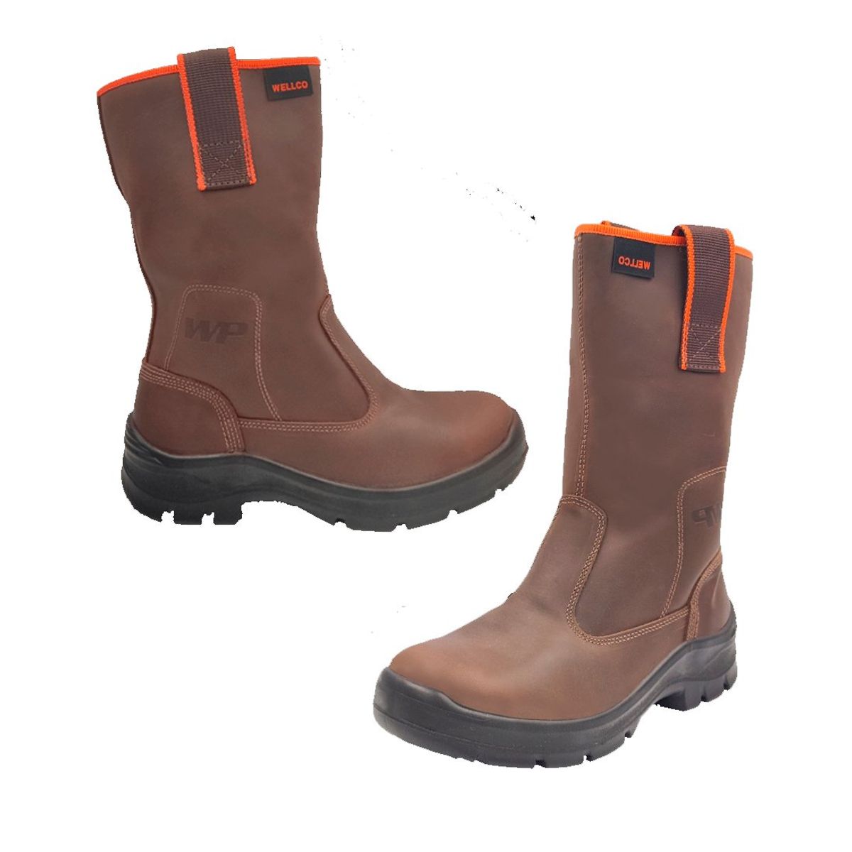 WELLCO PERUANA - Bota Campera Wellco 595 Puntera de Acero Antipunzante