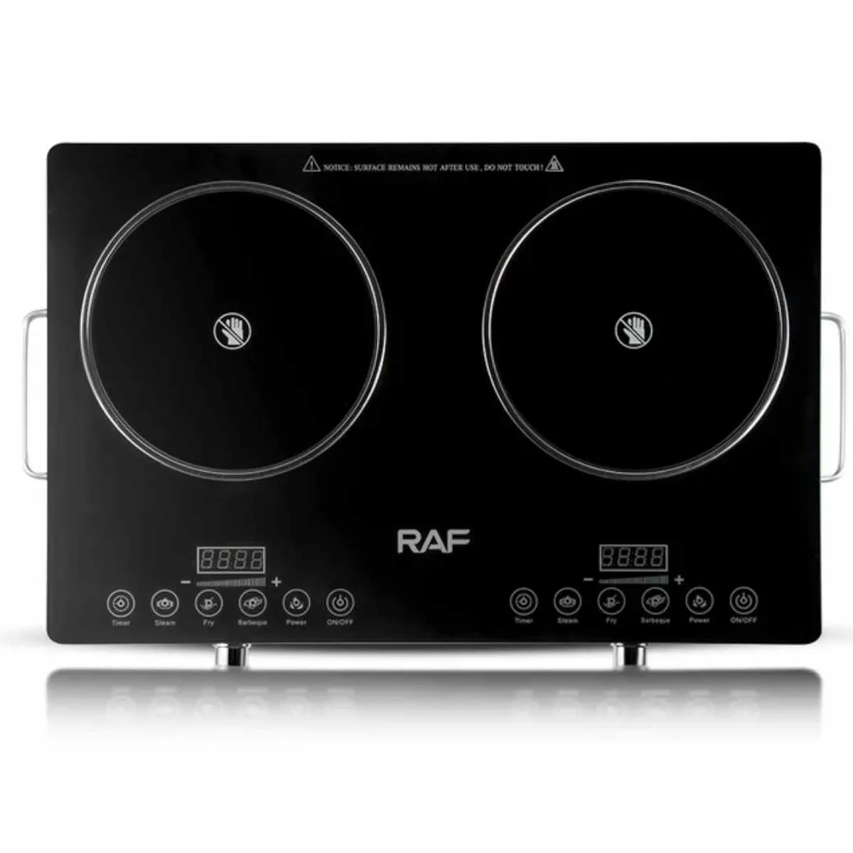 GENERICO - Cocina de Inducción 2 Hornillas Electrica Moderna Potente R-8050