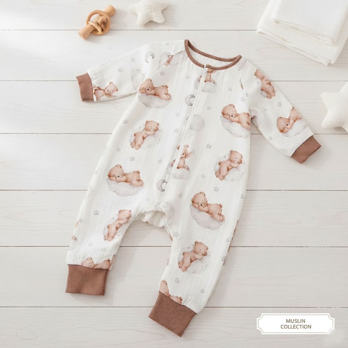 GENERICO - Pijama Infantil Muselina L