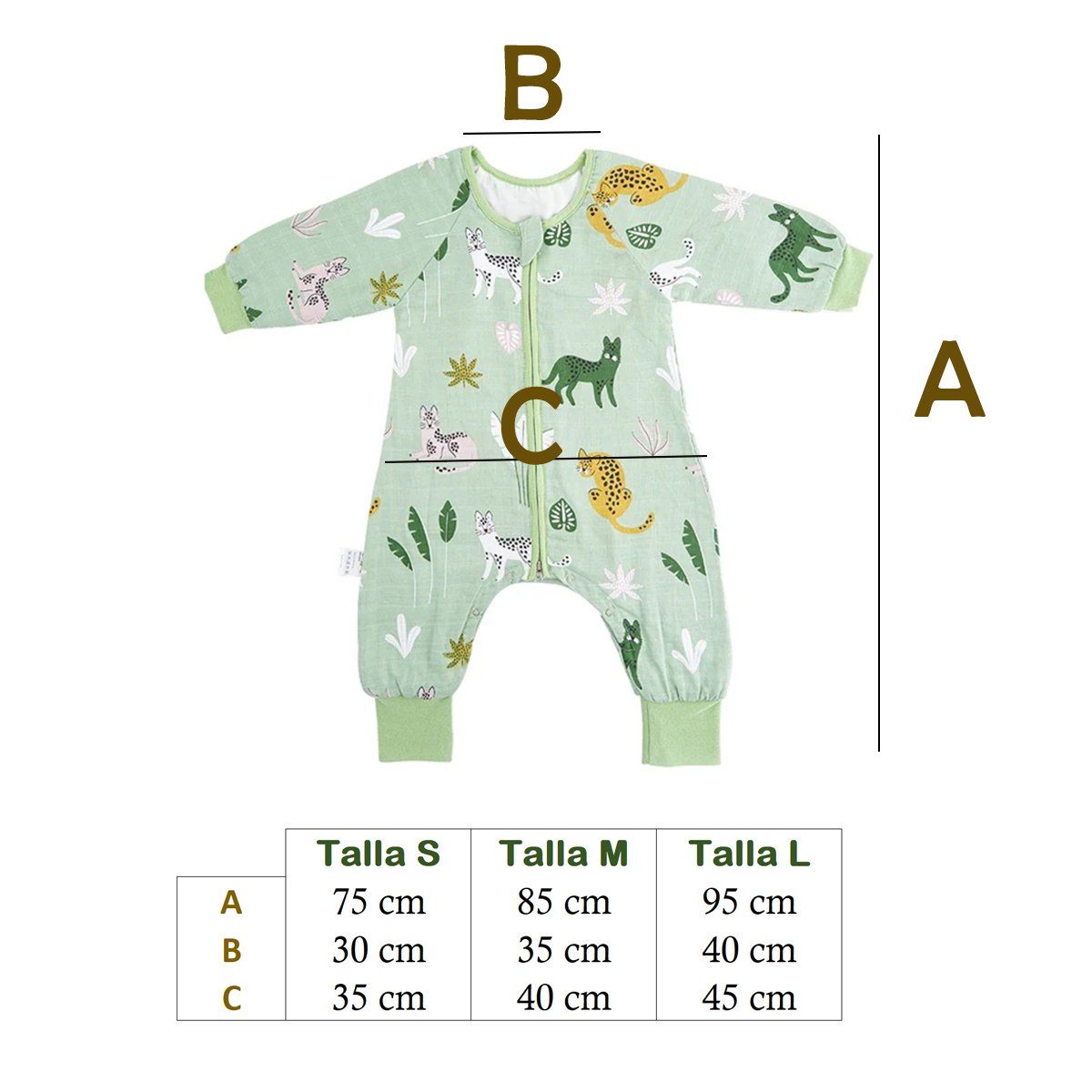 GENERICO - Pijama Infantil Muselina L